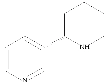 (-)-假木賊堿；新煙 CAS:494-52-0 中藥對(duì)照品標(biāo)準(zhǔn)品